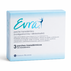 Parches hormonales transdérmicos Evra | Norelgestromina y Etinilestradiol